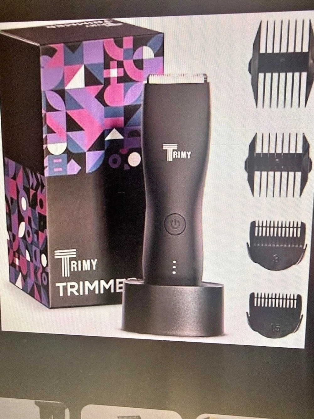 Trimy Original Body Hair Trimmer Purple Body Hair Trimmer NWT